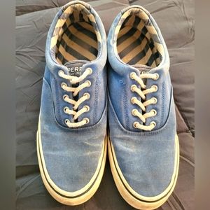 Blue Men Sperry Shoes Size 10.5